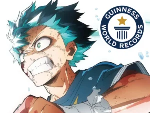 My Hero Academia Menang Guinness World Record
