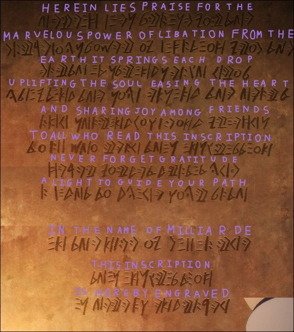 isi prasasti Milliarde