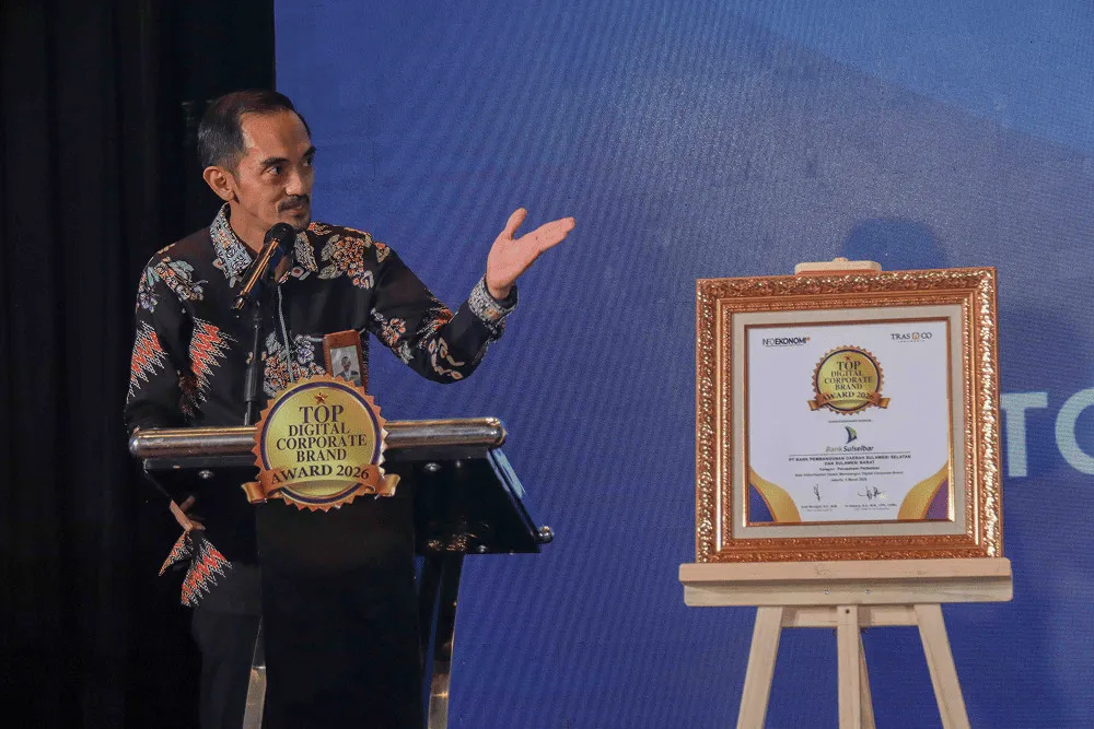 Bank Sulselbar Raih Penghargaan