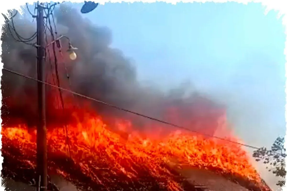 Kebakaran Paduppa Resort di Bulukumba