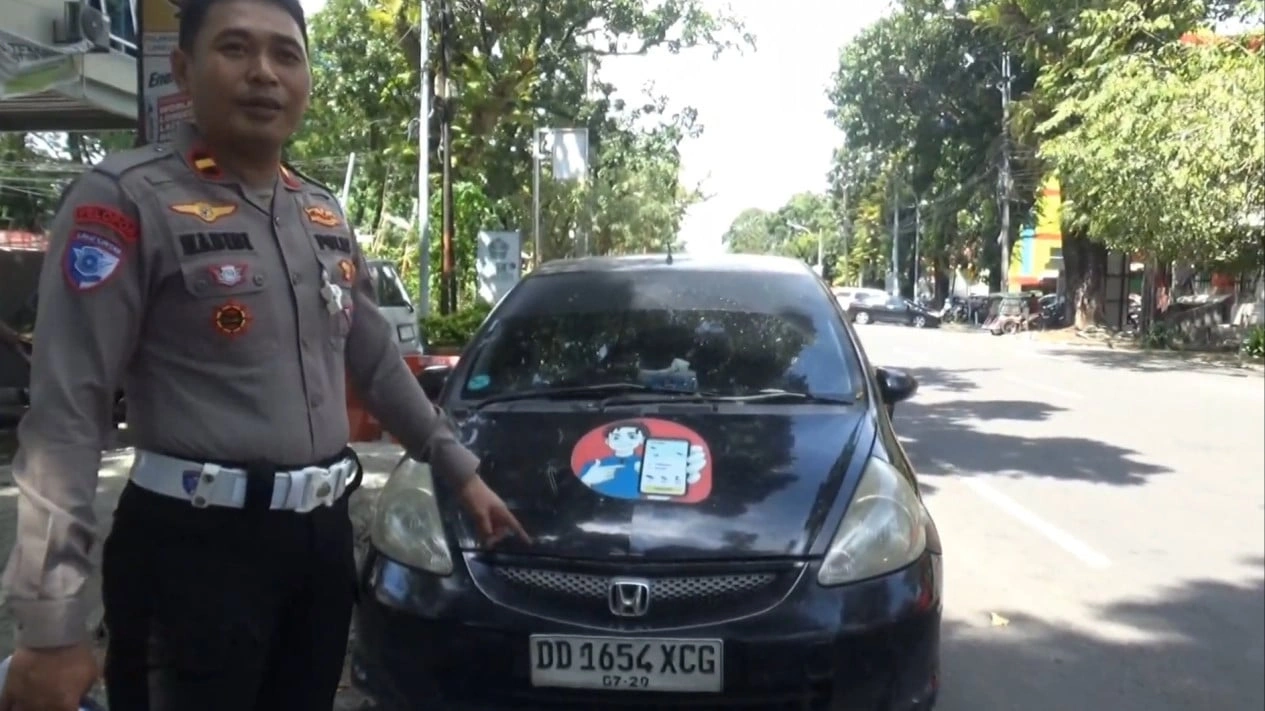 Driver Ojek Online di Makassar Lindas Balita