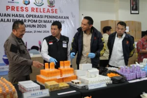 BBPOM Bongkar Pabrik Kosmetik Bermerkuri
