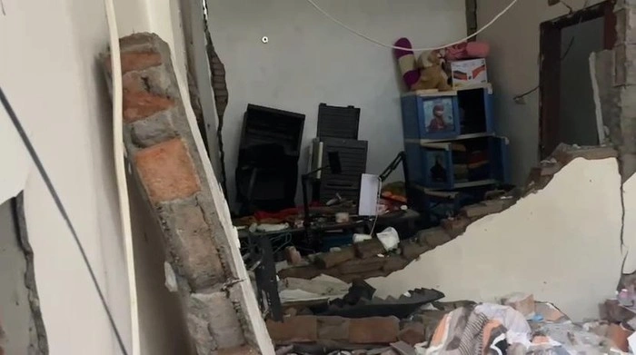 Ledakan Dahsyat Kamar Kos di Mamuju