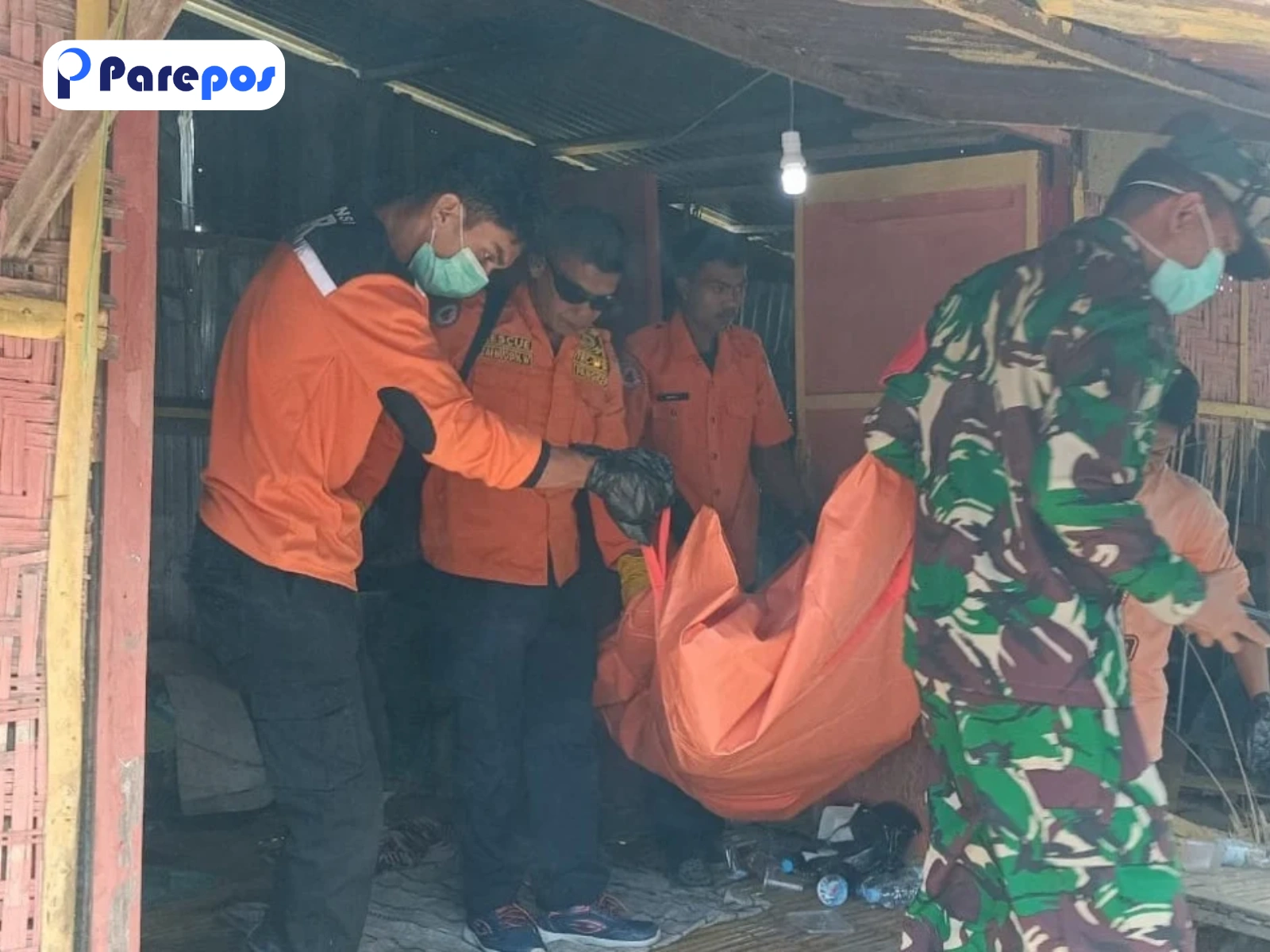 Kakek Ditemukan Tak Bernyawa Di Gubuk Tua