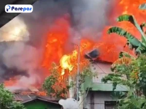 Rumah Di Palopo Ludes Terbakar, Anak Main Korek
