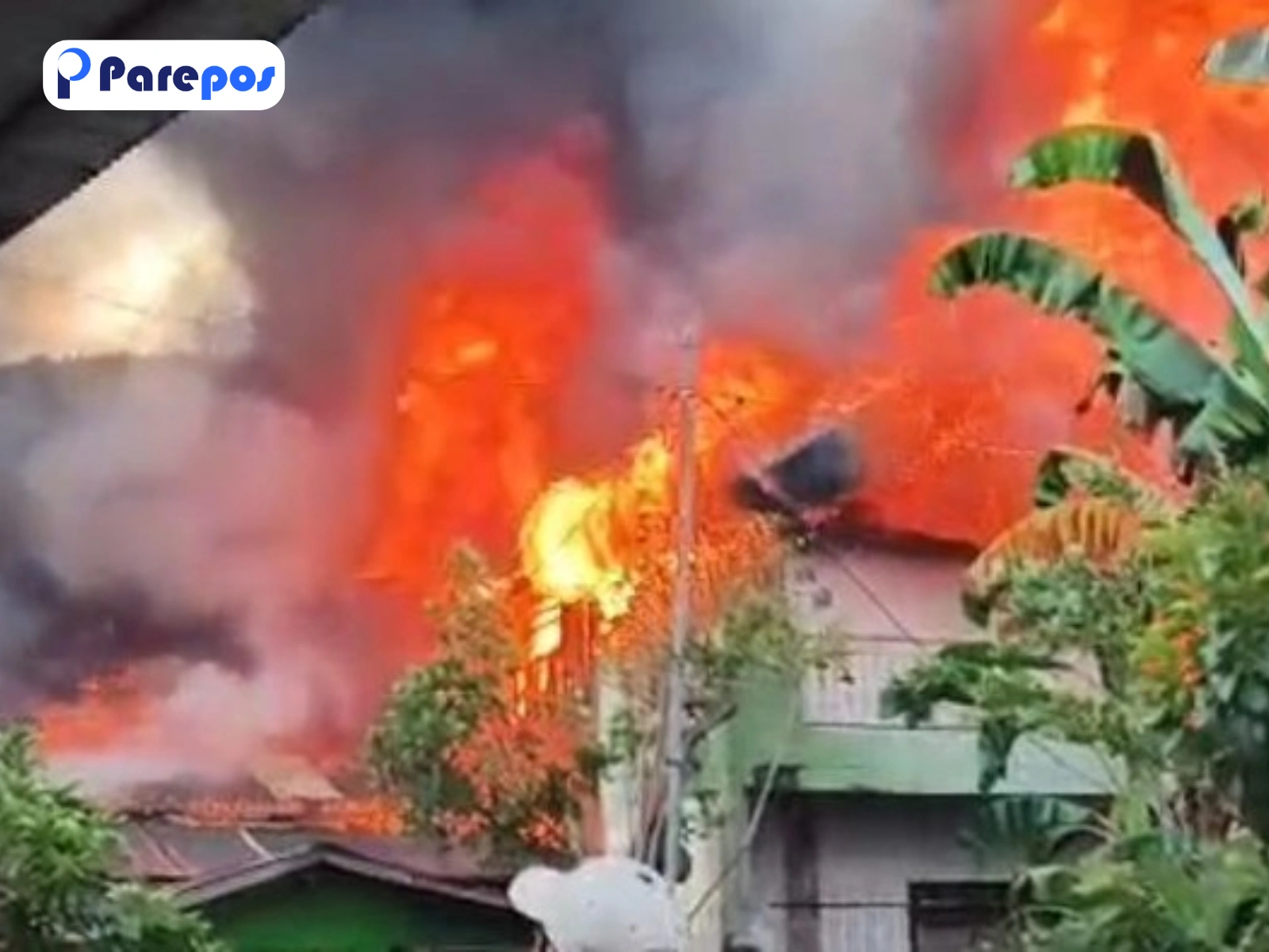 Rumah di Palopo Ludes Terbakar