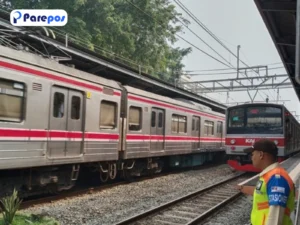 Evakuasi Warga Tertemper KRL Selesai, Jalur Normal