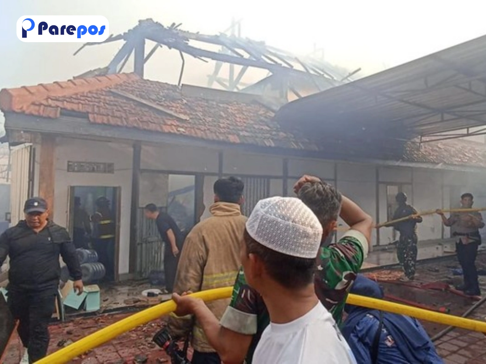 Lapas Ngawi Terbakar