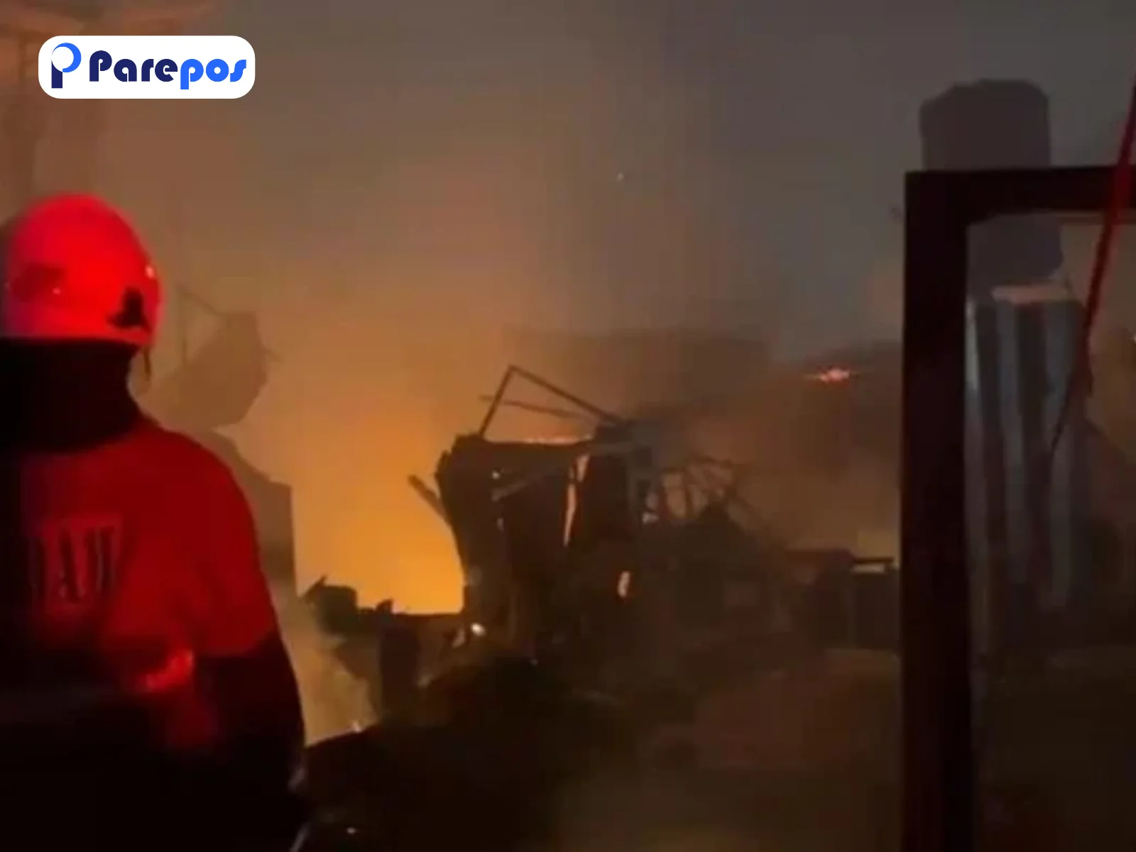 Gudang Mebel di Jakbar Kebakaran