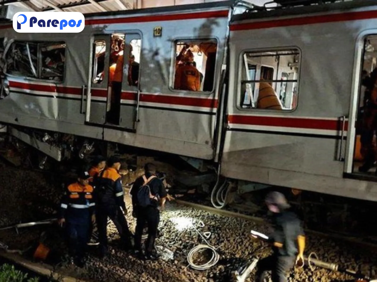 Masinis KA Anggrek Jadi Tersangka