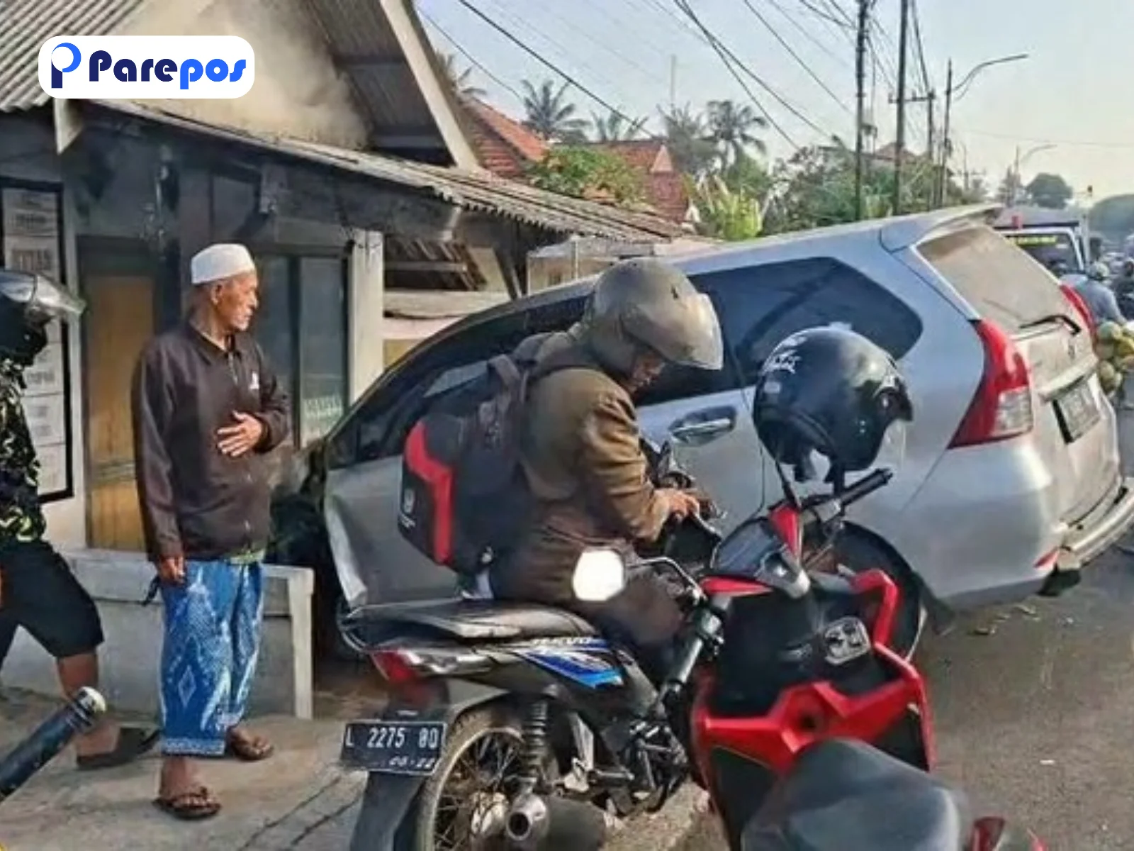 Pria di Lumajang Tabrak Begal Motor