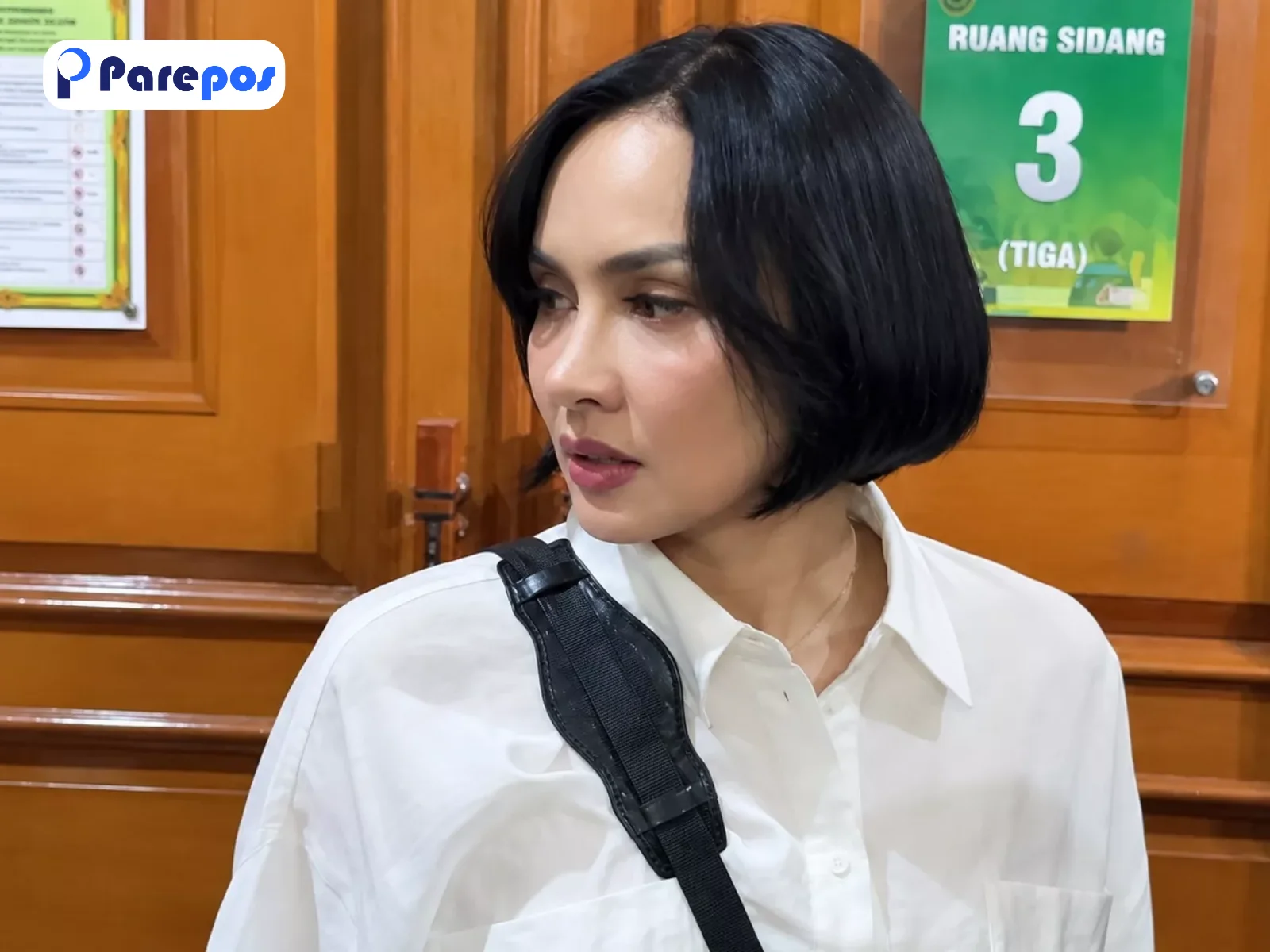 Sara Wijayanto Tiba di PA Jaksel