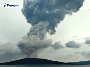 Erupsi Anak Krakatau Mereda, Abu Masih Beterbangan