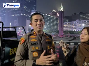 Wakapolda Temui Mahasiswa di Bundaran HI Usai Demo